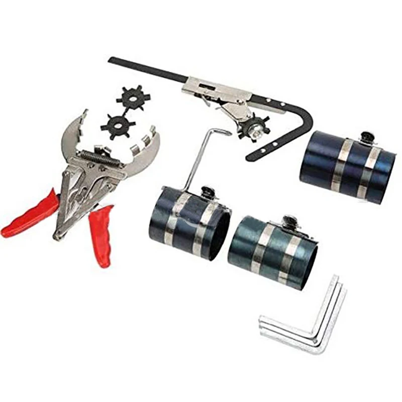 Hot sale Master Piston Ring Service Tool Car Repair Tools Piston Ring Compressor Cleaner tool Sets