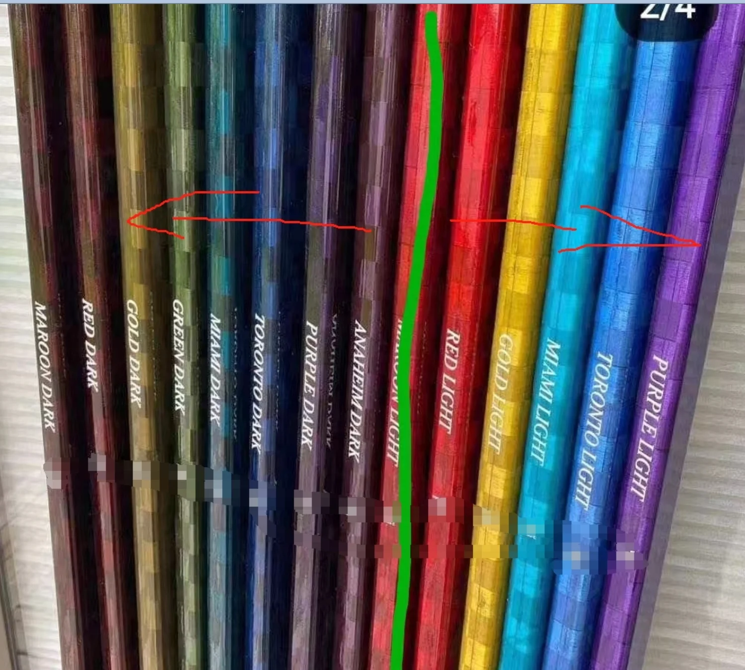 Carbon fiber ice  Hockey Sticks new style light weight