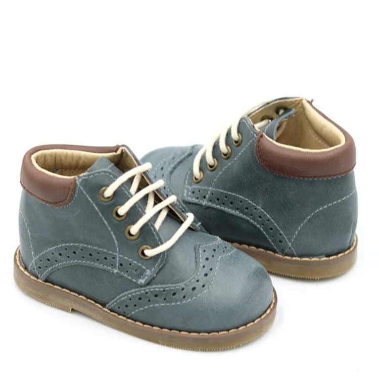 Wholesale Army Solid Color Lace-Up Rubber Sole Kids Snow Boots Girls