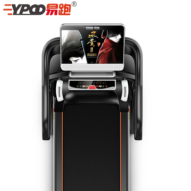  YPOO 3.0HP беговая дорожка с электродвигателем переменного тока полукоммерческая 150 кг