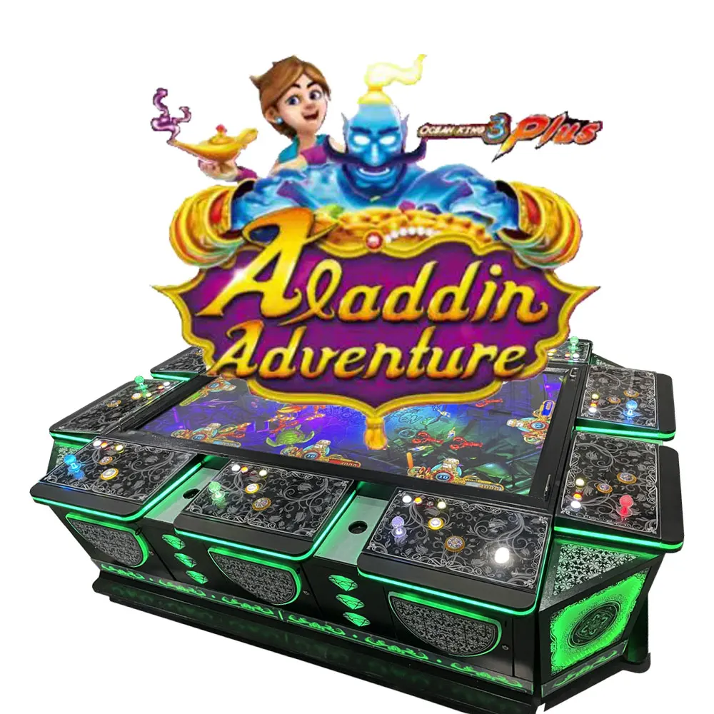 Factory price 86 98 inch 10 multi players fishing shooting game arcade fish table machine for gaming