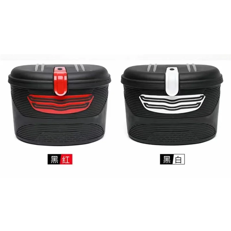 Bicycle Accessories PP Plastic Electric Bike Front Hanging Bicycle Basket Strong Front 26 Inch Bike Basket Foldable Basket