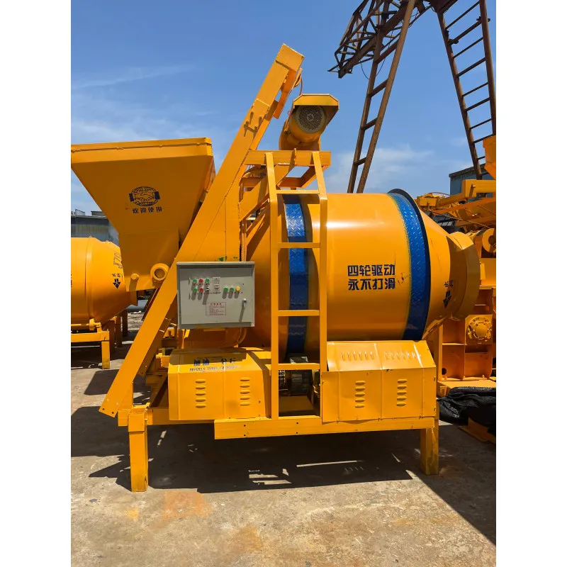 2024 Super Promotion 5 Yard Concrete Mixer Electric concrete mixer with pump self-loading