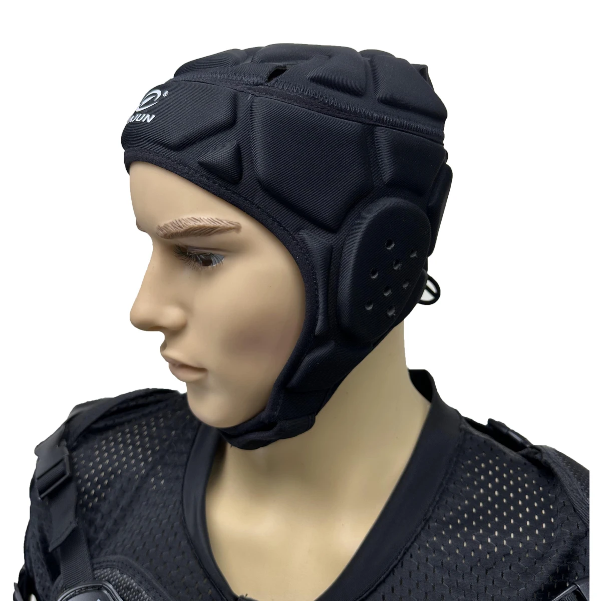 Soccer goalie head guard ski ice hockey sports helmet rugby hockey goalie collision cap wholesale