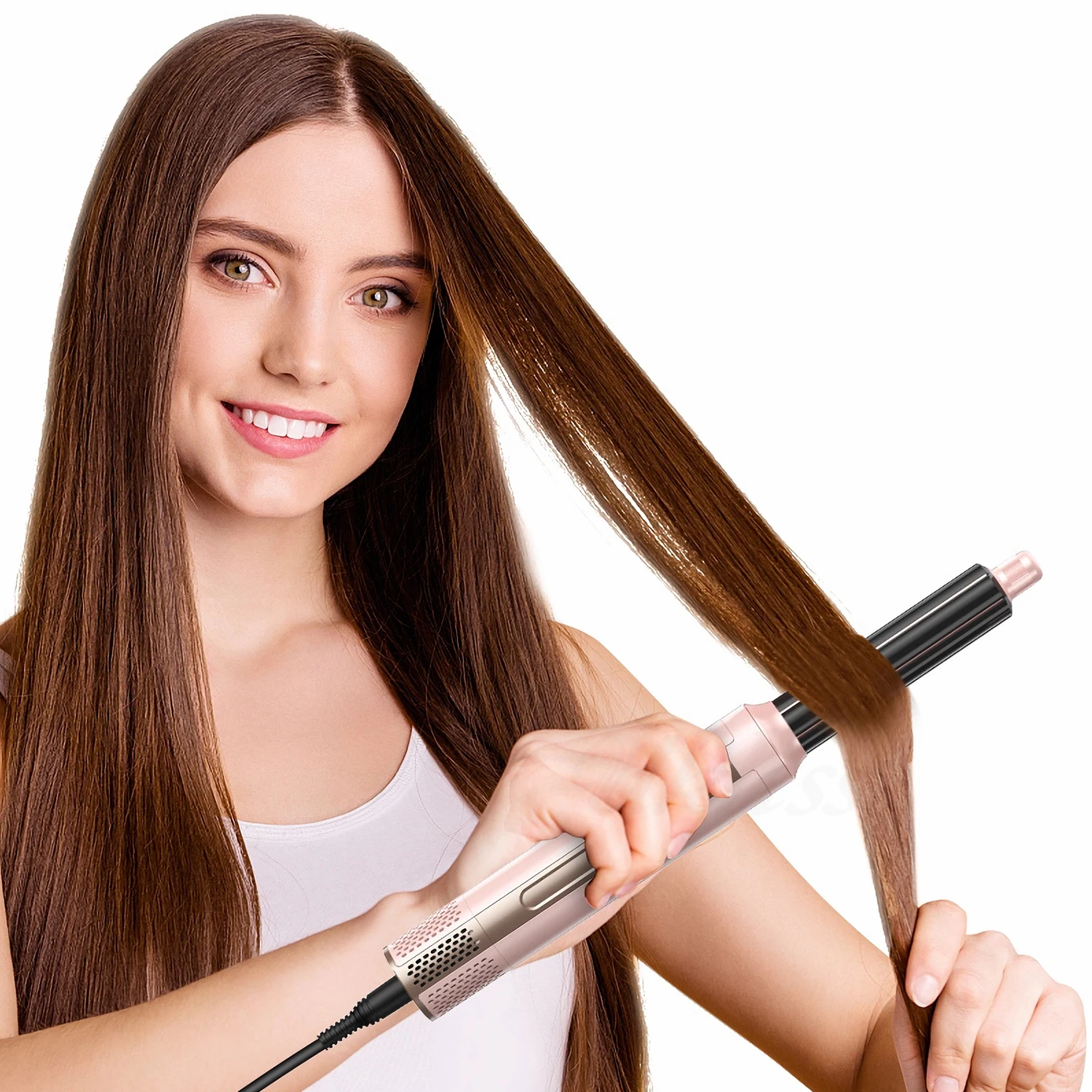 Professional Rotating Styler portable Drying 6 IN 1 rotating hair brush hair dryer