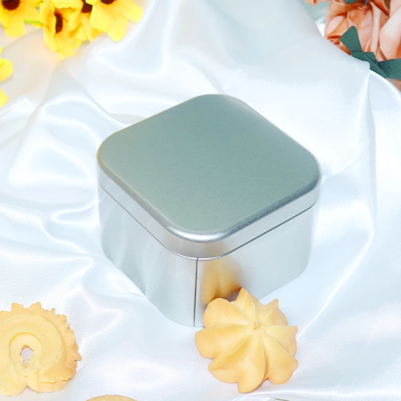 Excellent Price Customizable Cookie Box Tin Biscuit Tin Box Big Square Tin Box