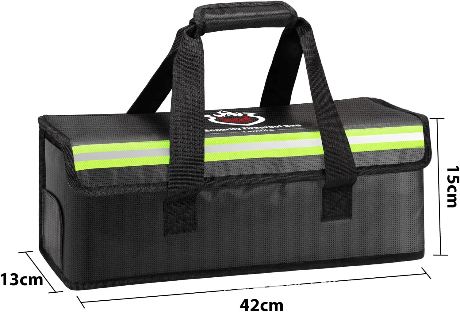 Waterproof Fireproof Tote Bag with Handle for Fire Protection Storage Lithium Battery Charging Fiberglass Fireproof Storage Bag