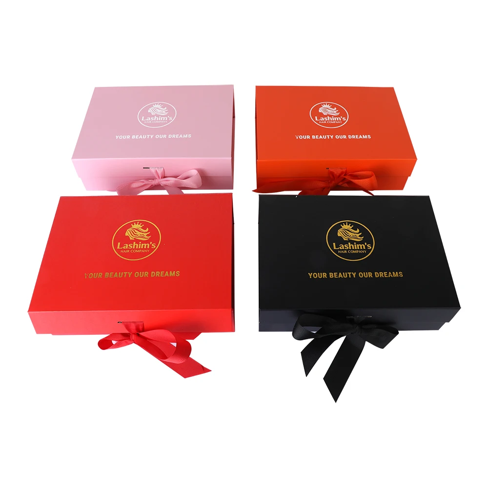 Oem Low Price Foldable Magnetic Paper Gift Box Girls Party Dress With Gift Box