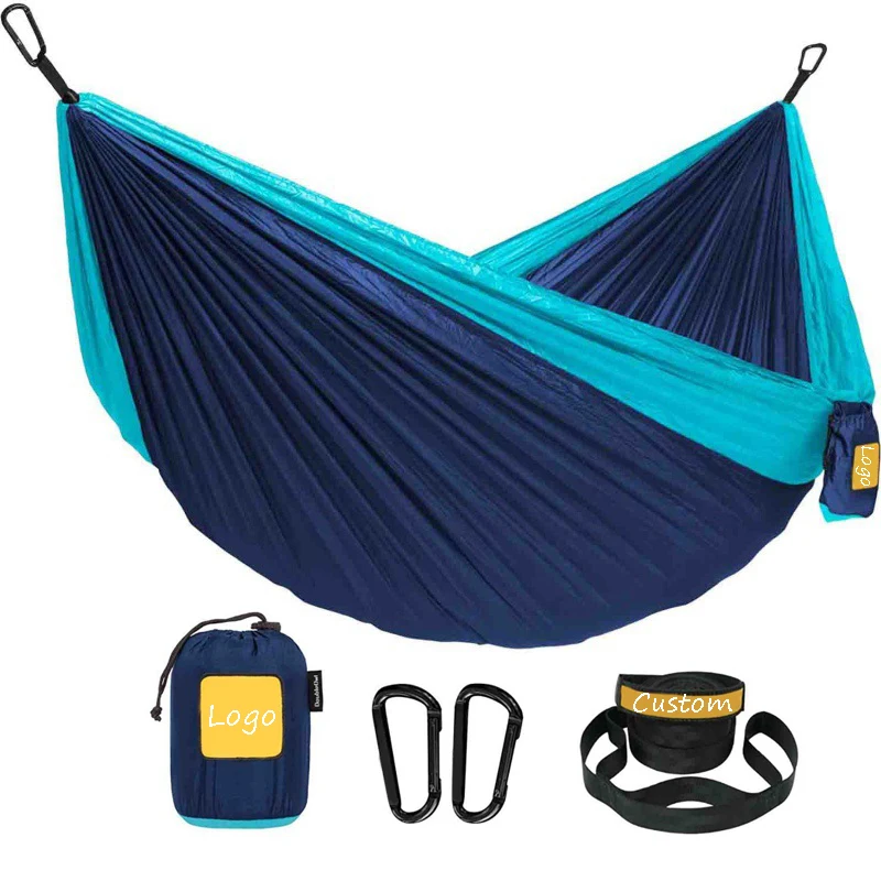 Hammock with Storage Bag Custom Manufacturer Double And Single Travel Lightweight Camping Outdoor Hammock