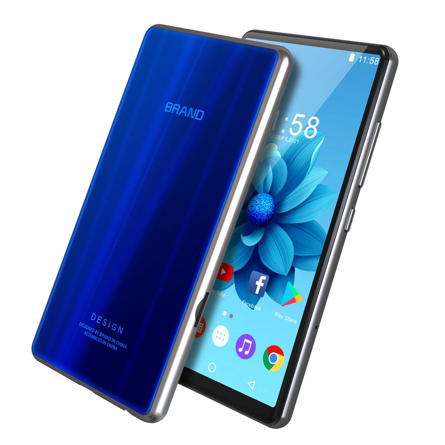 Wifi Phone No SIM Slot Customize Logo Max 128G Music APP Android Video Player 5 Inch No camera Phone