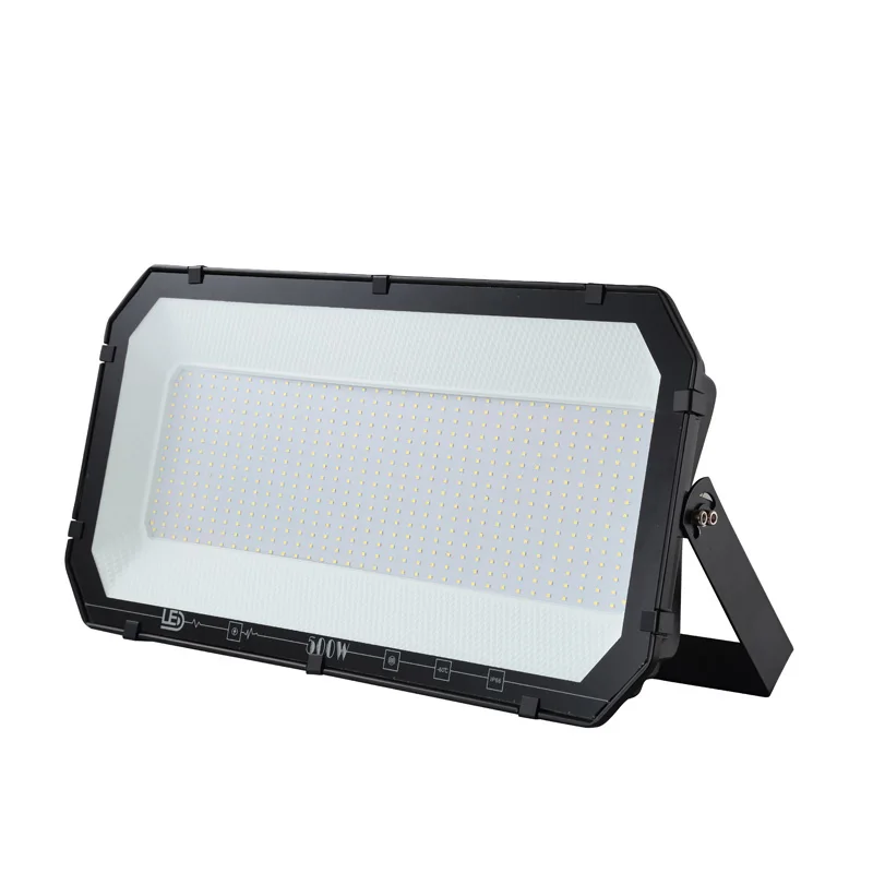 Guangzhou High Power COB SMD2835 300w 400w 500w led flood light isolated mean well Sosen driver 110lm/w IP66 for building