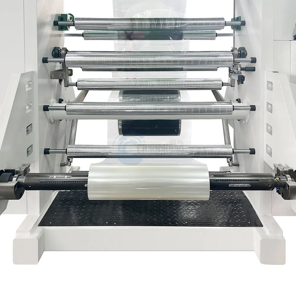 2024 new screen touch control 6 colour flexo printing machine  flexographic printing press 250m/min stable running