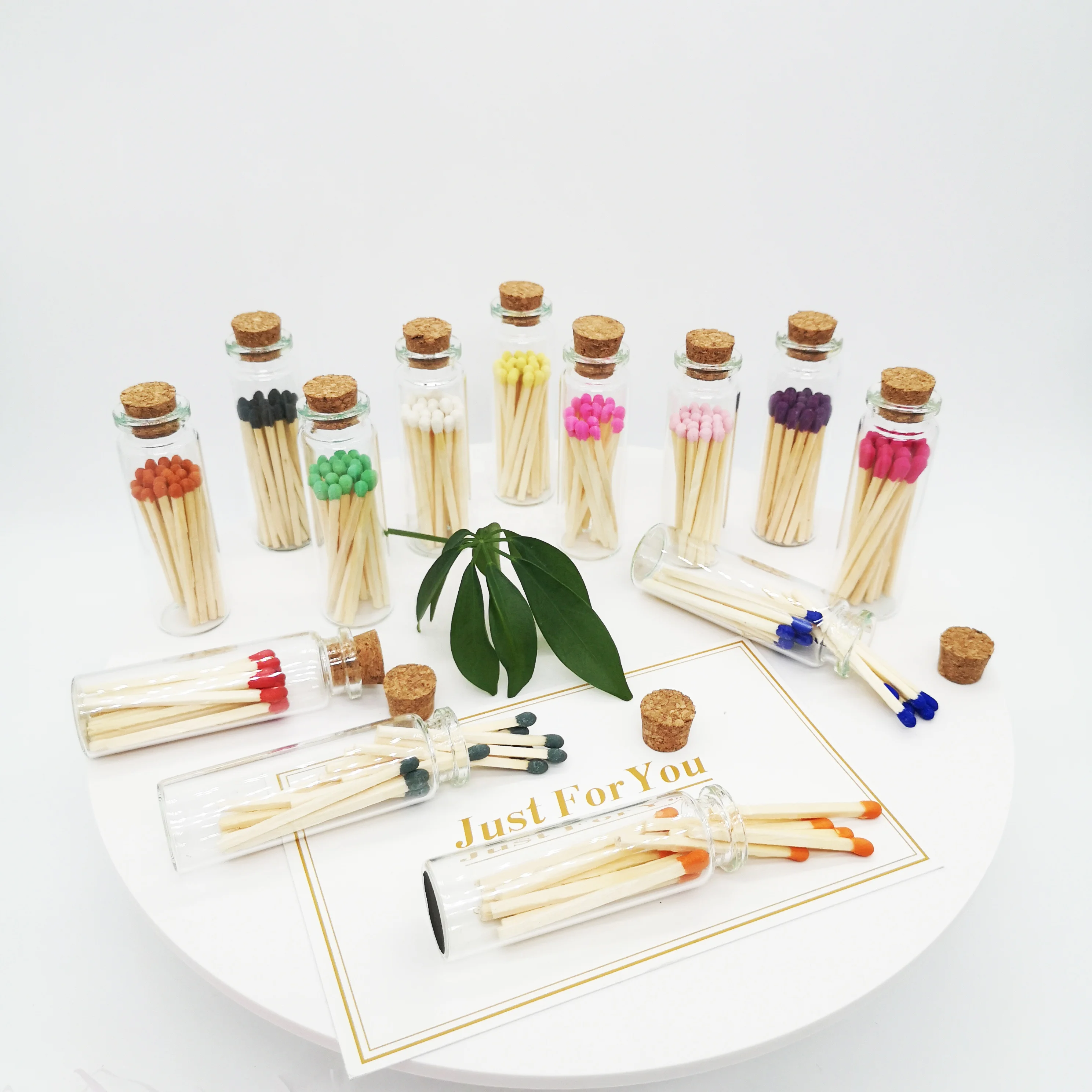 custom sticker jar black safety matches glass bottle matches jar long black matchstick wood colorful matches tips