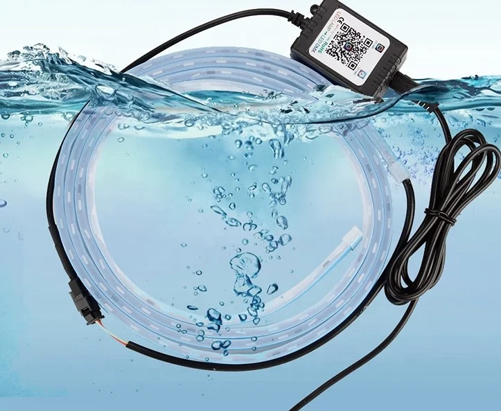 Most Popular 120CM 150CM 180CM  RGB APP Car Hood Decorative  Flexible Strip light Ambient light Car for Bonnet Hood Cover