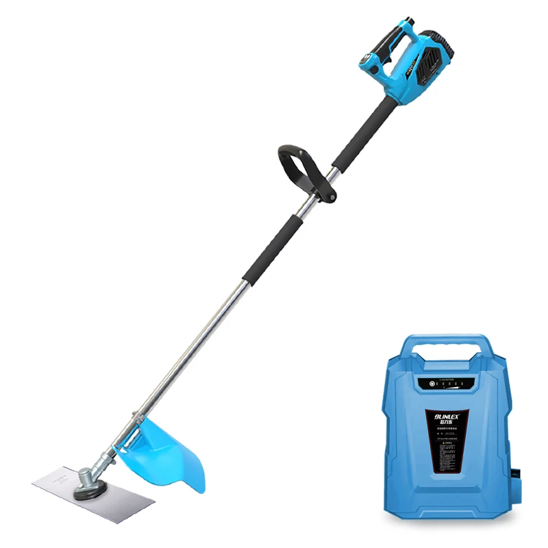 Electric Mini Lawn Mower Grass Cutter Machine Length Adjustable Portable Wireless Lawn Mower for Garden/Lawn/Flower Bed/Roadside