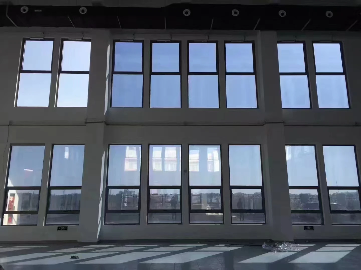 VLT15% decorative protective glass stained mirror film sun control window film