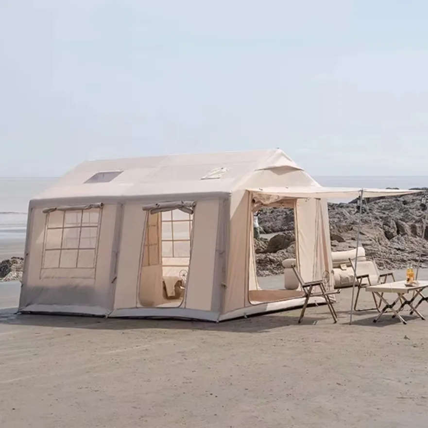 Новейший открытый большой воздушный надувной домик палатка Южная Африка купольная для