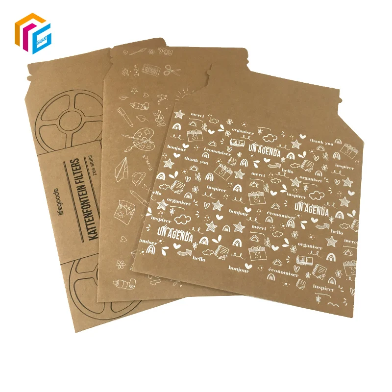 Wholesale Hard paper envelope expandable corrugated cardboard mailer envelope with sealing