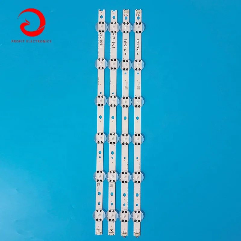 Новая светодиодная лента LG 49 V17 ART3 REV1.0 -2862A 6916L-2863A V1749R1 49UV340C 49UJ6565 49UJ670V для замены подсветки телевизора