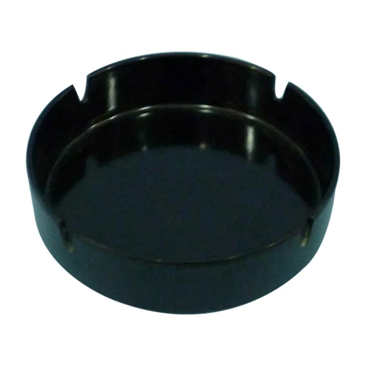 Custom Printed Portable round Melamine Plastic Ashtray Perfect Promotion Gift with Customized Print Customized Ashtrays