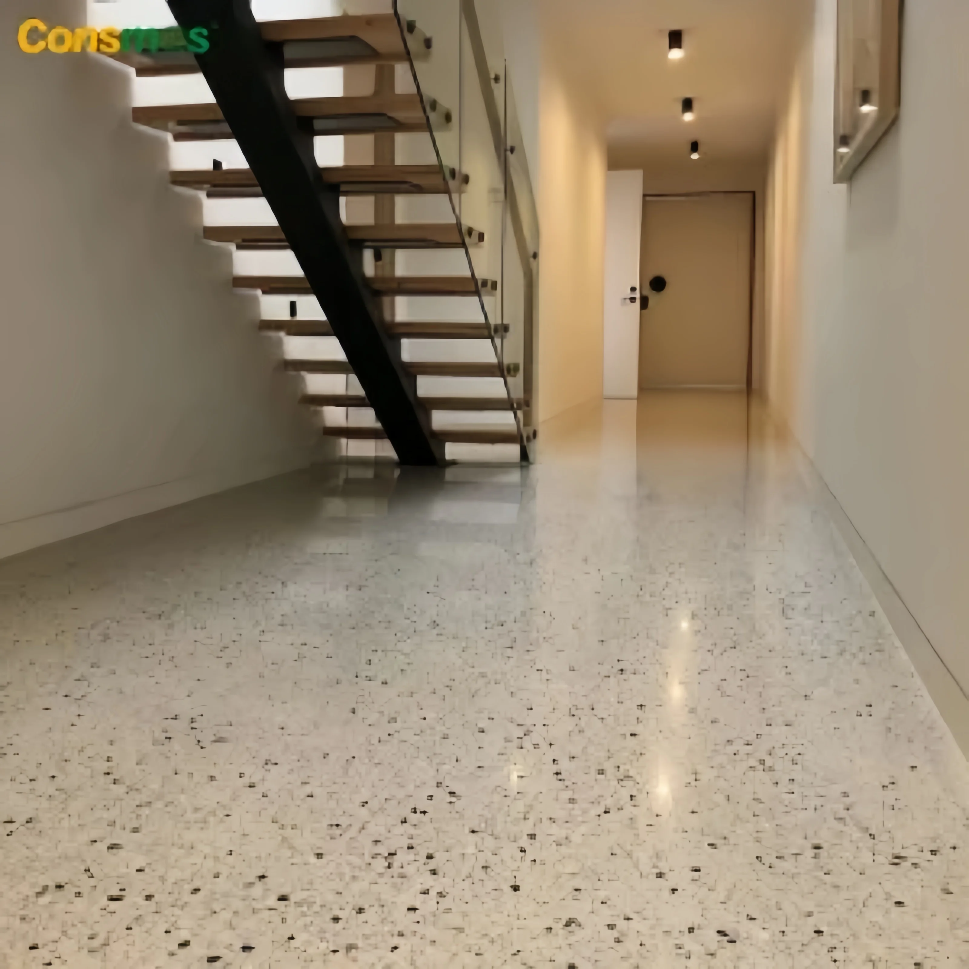 Hot Sale 2mm Waterproof Wet Rooms Floors Homogeneous Anti Slip PVC Vinyl Flooring for Hospital or Office School