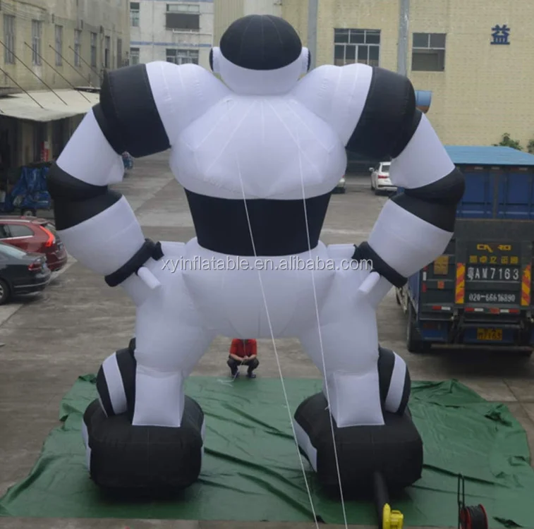 Custom design giant inflatable robot for advertising