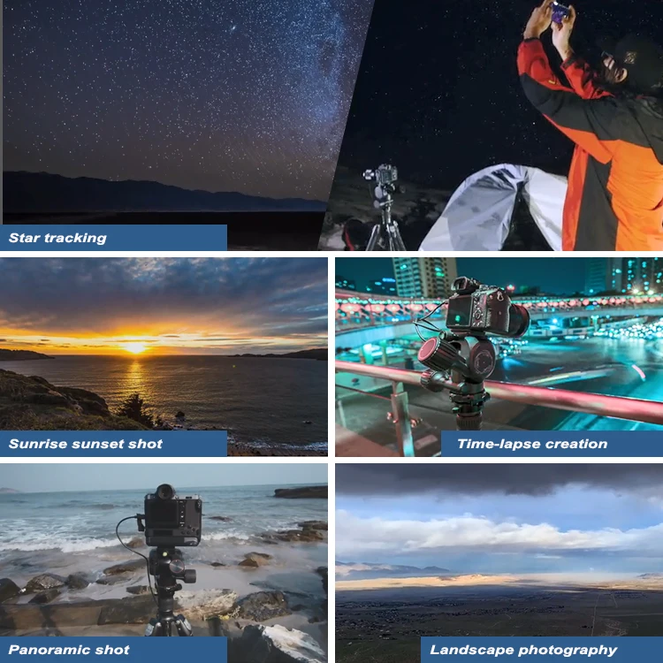 Benro Outdoor Travel Photography Professional Smart Electric Motorized Panorama Fluid Tripod Head