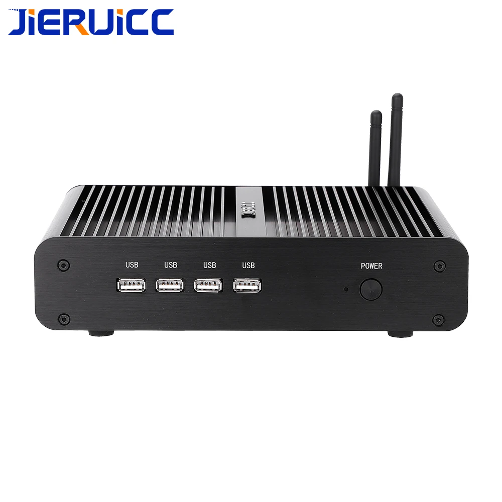 Fanless Windows10 Gaming Mini PC  i7 8565U Mini PC DDR4 RAM for HTPC SMB