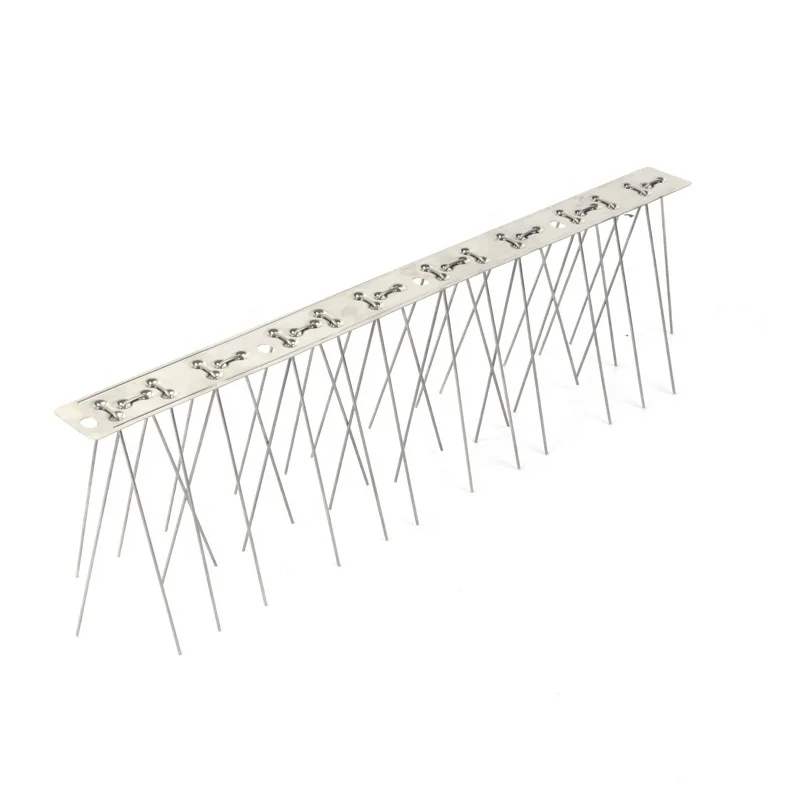 Outdoor Stainless Steel Bird Resistant Pigeons For Control Deterrent Bird Spikes