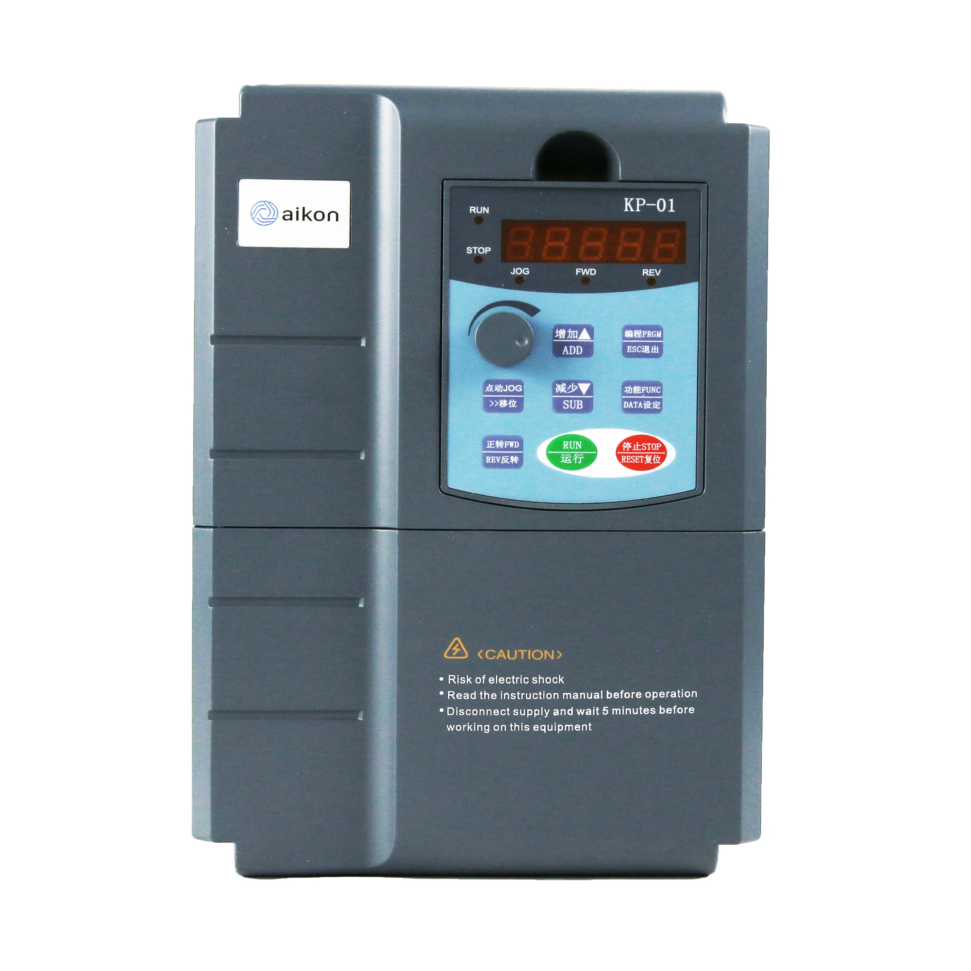 220 В однофазный вход 5.5kw 7.5HP мини VFD частотно-регулируемый привод для контроля скорости