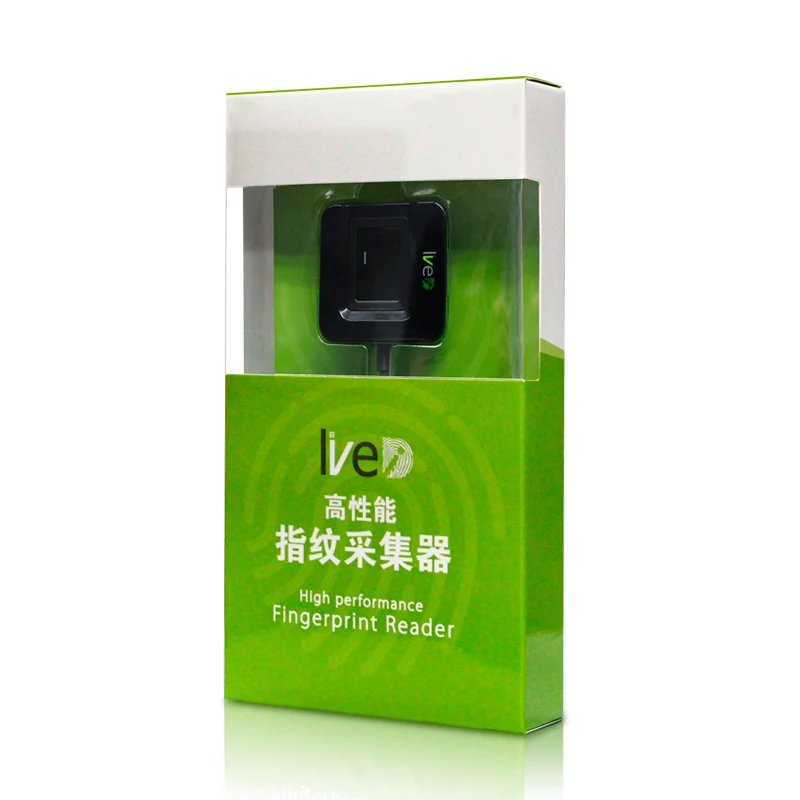 Biometric Fingerprint Scanner Live20R USB Smart Reader ZK Windows Android Linux Fingerprint Sensor