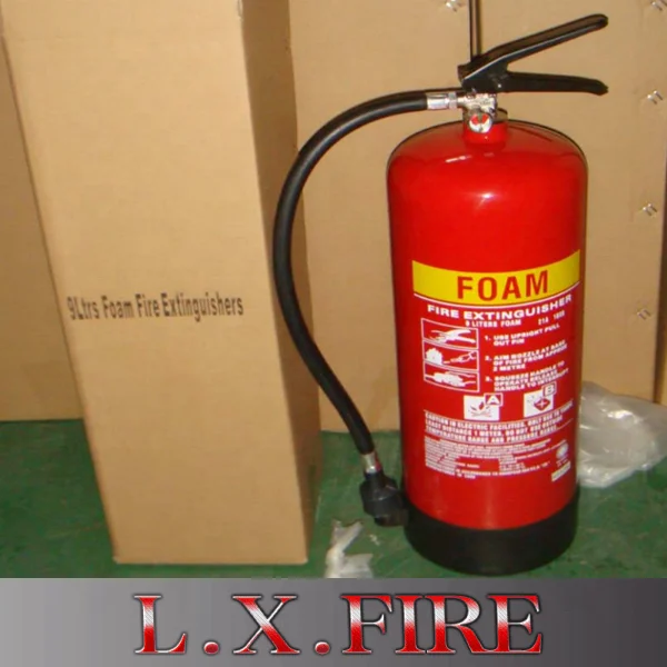CE Certified 6L Portable Steel Foam Fire Extinguisher Stand EN3 Approved Foam Extintor for Sale