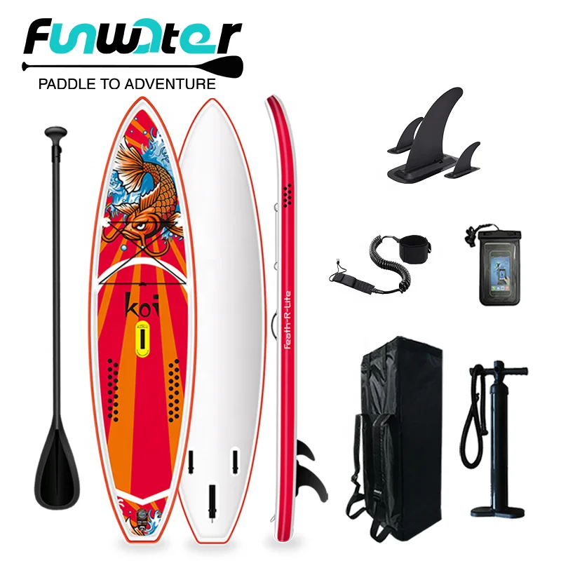 FUNWATER Drop Shipping sup paddleboard surfboard inflatable surf stand up paddle board paddleboard