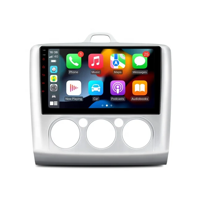 9 inch Android 11 Car Head Unit Multimedia Radio Player with Screen Mirroring Support AHD Camera PIP Mode Enabled for Ford