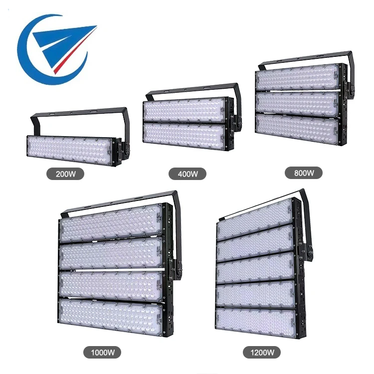 Professional SAA Stadium Light Ip66 Outdoor Floodlights 200w 400w 800w 1000w 1200w Led Tunnel Lights