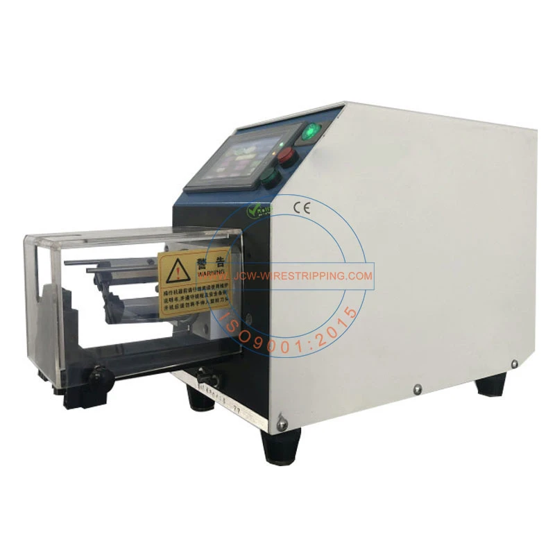 JCW-S600A classic model coax cable strip tool semi automatic coaxial wire rotary stripping machine