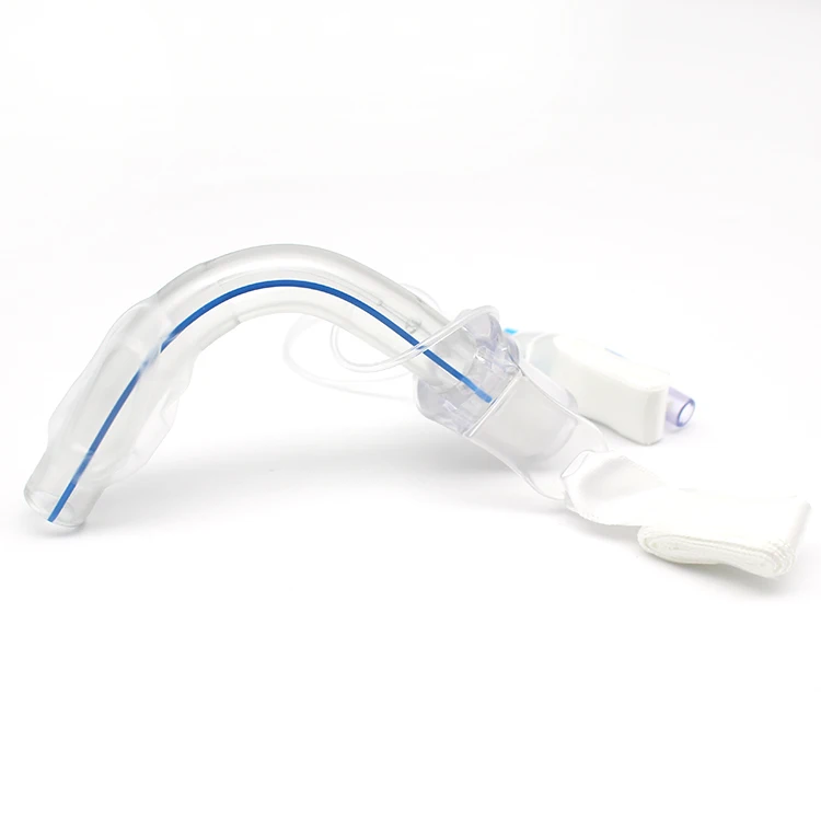 
CE ISO Certified Eco-friendly Silicone Pediatric Tracheostomy Intubation Cannula Tube 