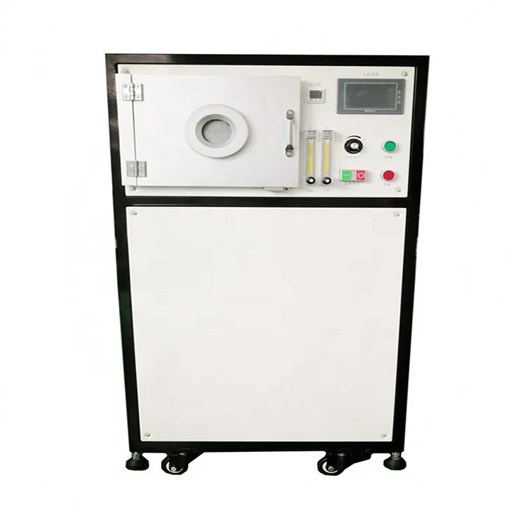 15L Square Plasma Surface Processor Vacuum Plasma Cleaner for Plasma Cleaning, Etching, Surface Treatment with air , O2, N2, Ar