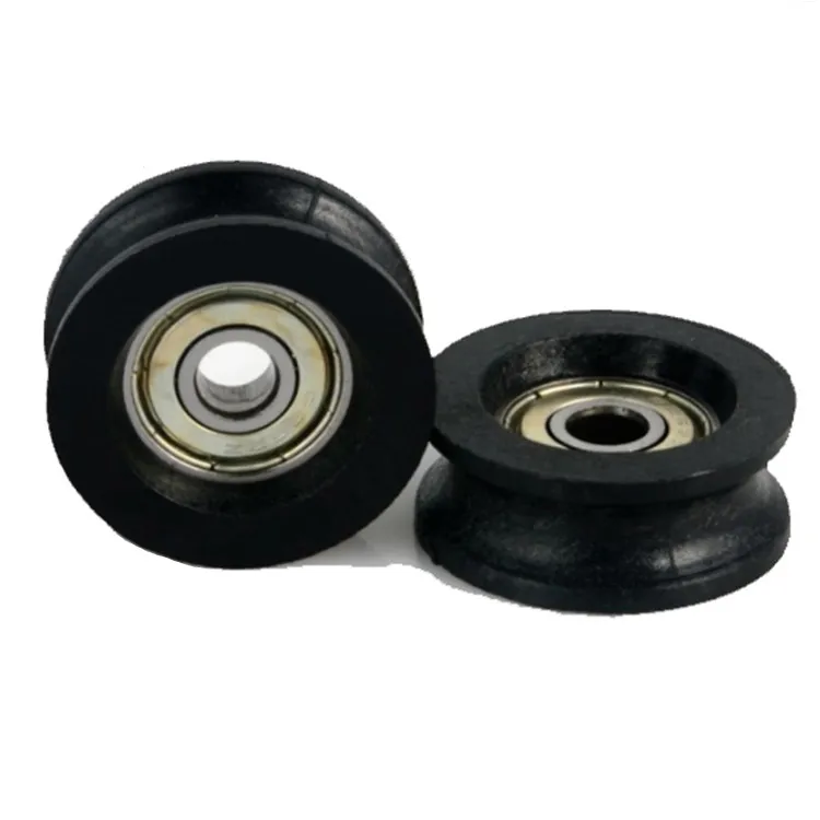 Door And Window Roller Aluminum pulley wheel nylon pulley wheel with bearing