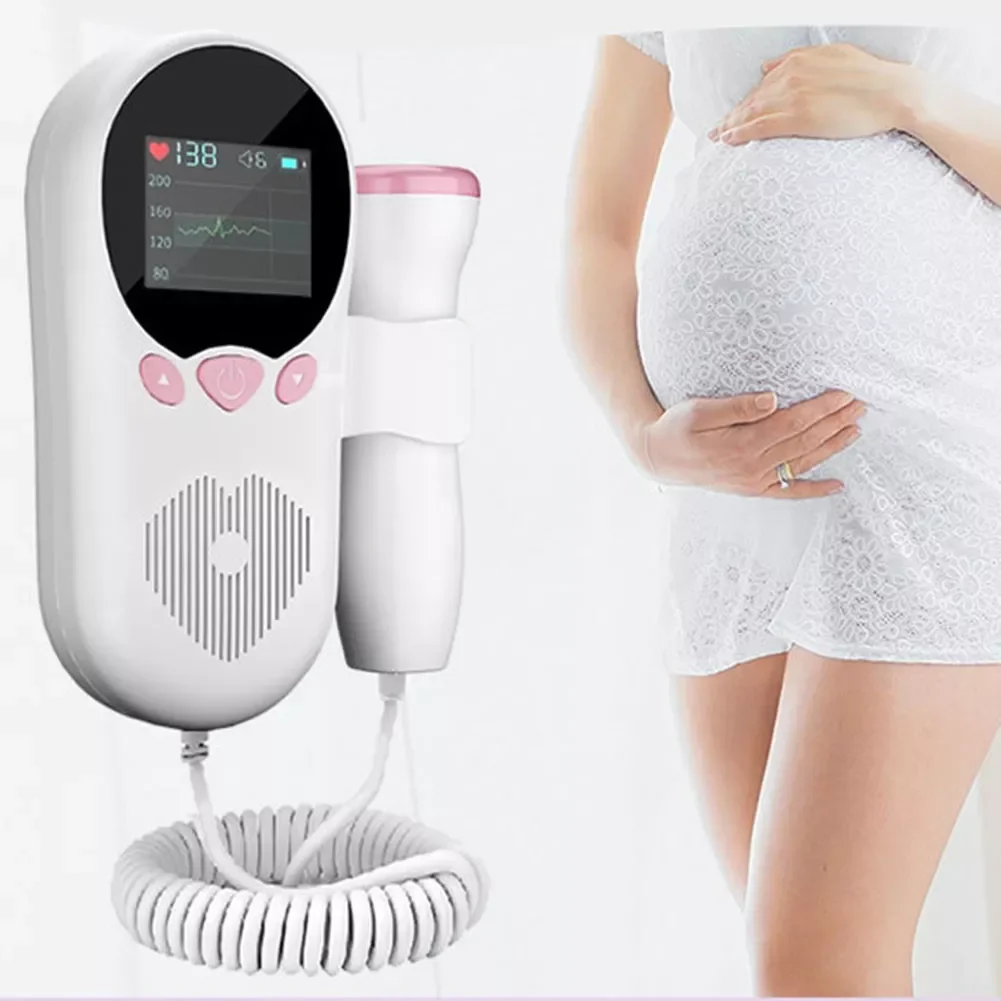VILECO Manufacturer Fetal Doppler Baby Heartbeat Monitor Handheld Vascular Doppler Fetal Doppler Baby Heart Monitor