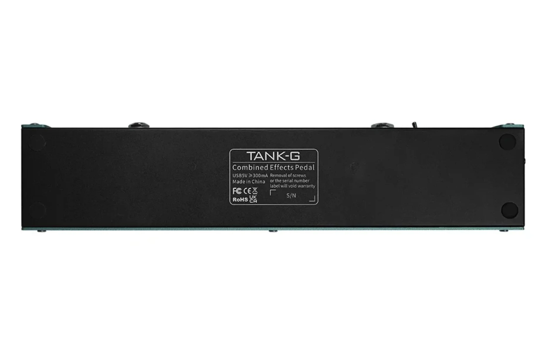 Custom Grand Wave TANK Rechargeable Guitar Multi-Effects Pedal Portable Accept Customized Pedal OEM