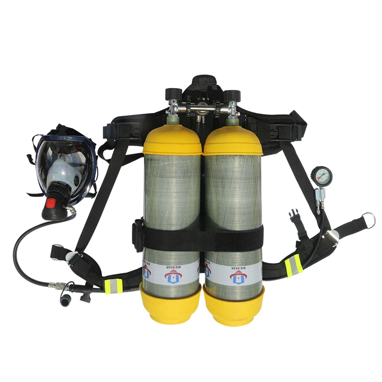 Firefighting supplies search and rescue wear emergency 6.8l self air breathing apparatus scba