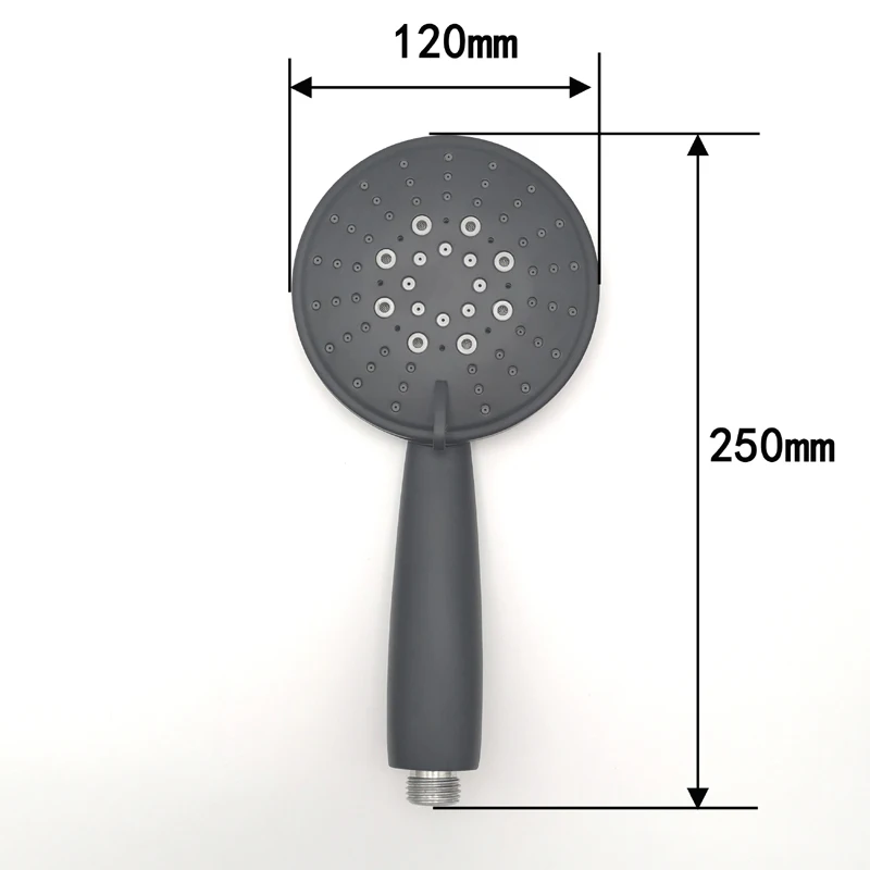 5 Functions Stainless Steel Handheld Shower Bathroom Water Saving Faucet SUS 304 Black Hand Held Shower Head stainless 304