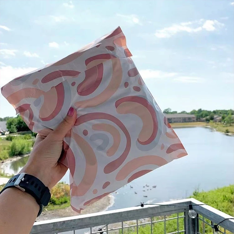 Printed 10X13 Clothing Plastic Bag Bags With Logo Patterned Poly Mailer Envelope