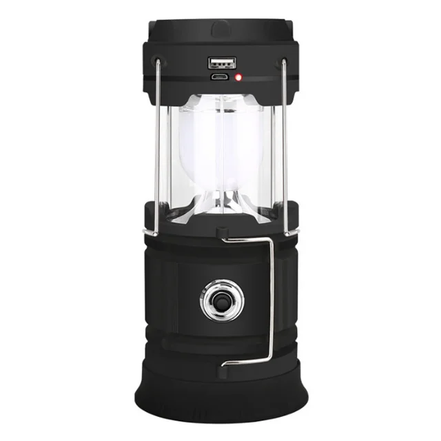 Светодиодный фонарь для кемпинга 18650, литий-ионный аккумулятор с 6 светодиодами, водонепроницаемый фонарь для палатки