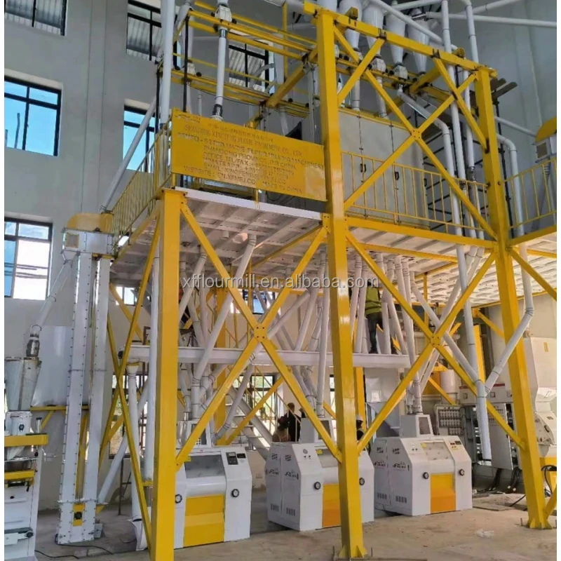 China flour mills 52ton Super fine corn flour milling machine posho mill Africa market