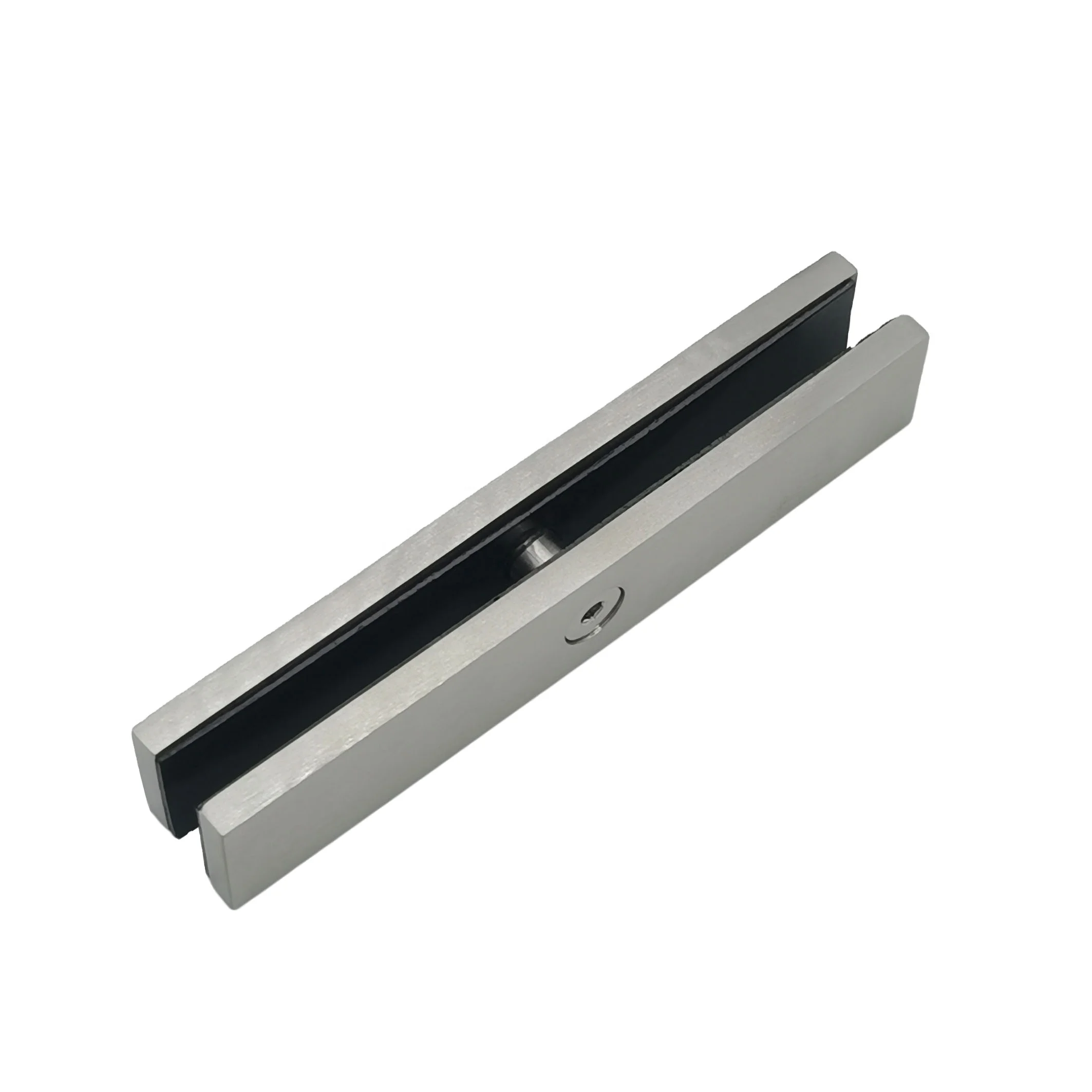 Straight glass clamp glass to glass clamps inline railing clamp