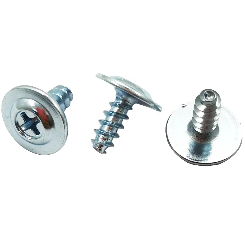 M4x10mm Big Round Head Electric Screws with Washer