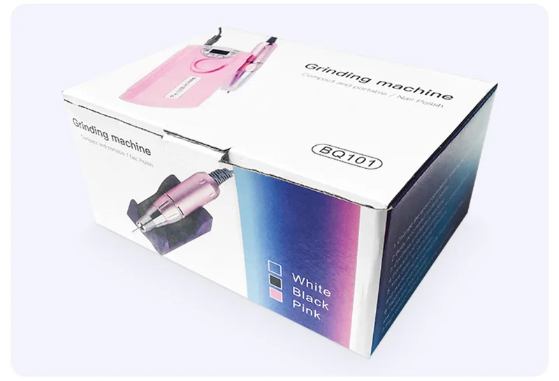 NAD013 Rechargeable Nail Polisher Nails Drill Machine Pink Portable Mini Electric Pen Type Nail Polishes Manicure Tools
