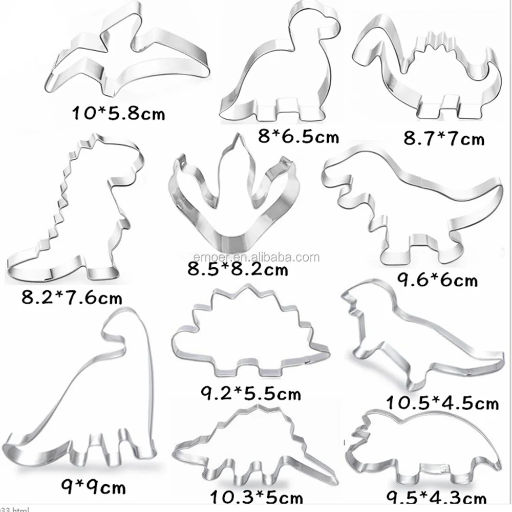 
New Dinosaur Cookie Cutter Set-5 Piece 